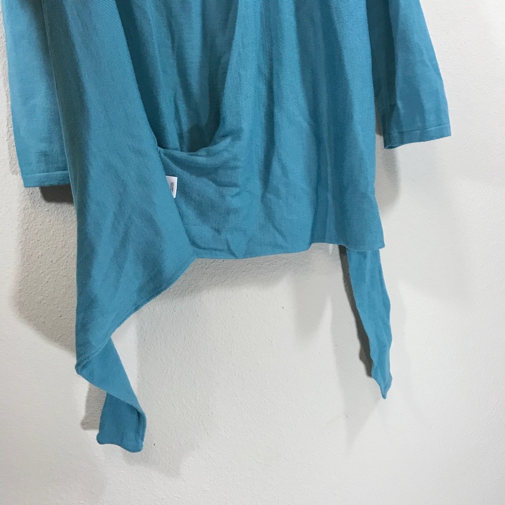 Ann Tay 100% Italian merino wool tie wrap cardigan - Picture 4 of 8